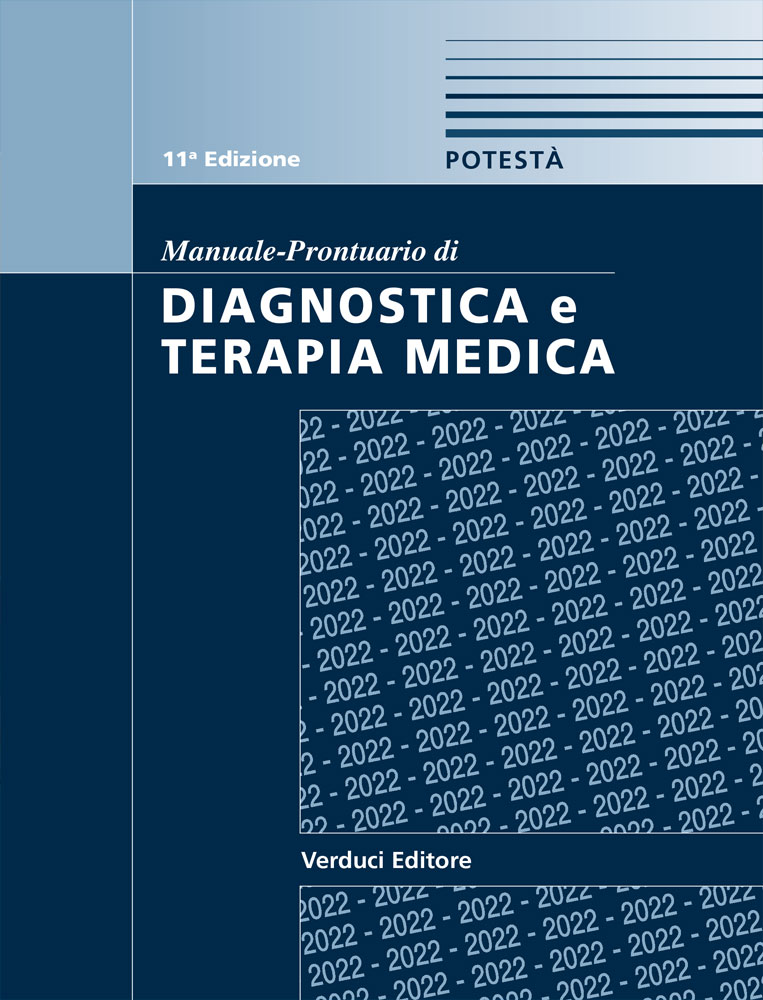 Copertina del Manuale-Prontuario di Diagnostica e Terapia Medica undicesima edizione