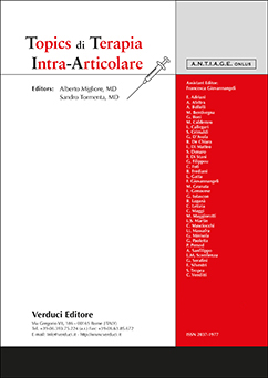 Verduci Editore | Topics di Terapia Intra Articolare