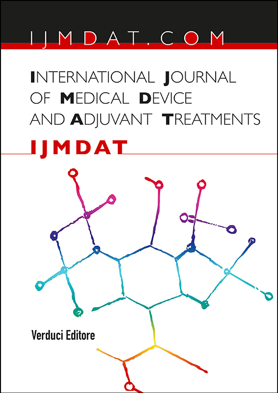 International Journal of Medical Device and Adjuvant Treatments | Journals | Verduci Editore