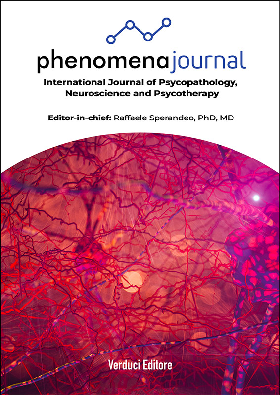 Phenomena Journal | Journals | Verduci Editore