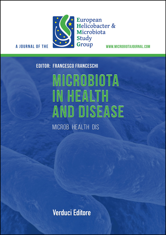 Microbiota in Health and Disease | Journals | Verduci Editore