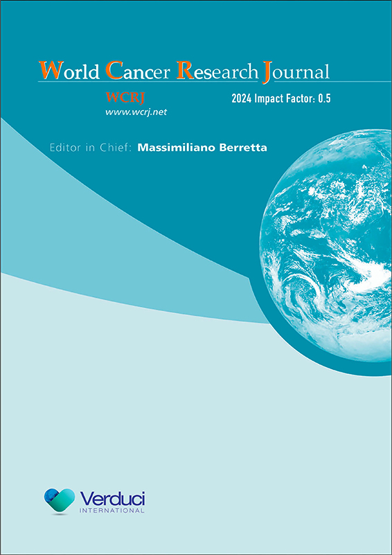 Word Cancer Research Journal | Journals | Verduci Editore