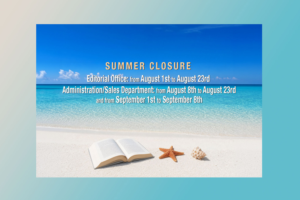 Summer closure notice: offices will be closed from 1 to 23 August 2026, and requests will be handled after reopening.